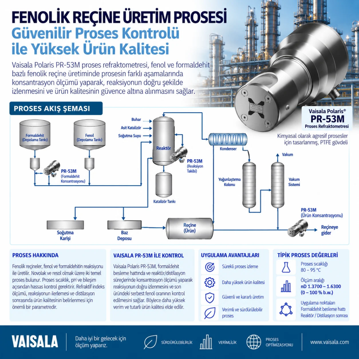 Fenolik Reçine- Vaisala